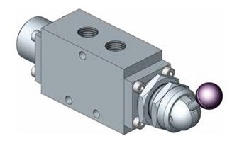 1500 Series Manually Operated Spring Return Spool Valves