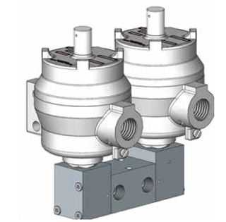 1500 Series Pilot Solenoid Operated Spring Return Spool Valves