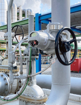 Intelligent electric actuators provide flow control at South Korean chemical plant
