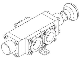 1650 Series Pad Operated Spring Return Spool Valve