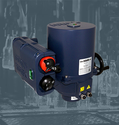 Rotork electric actuators installed in glass factory help improve reliability and reduce emissions