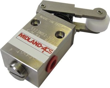 1750 Series Plunger or Lever Roller Operated Poppet Valve